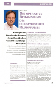Die operative Behandlung des idiopathischen Klumpfußes